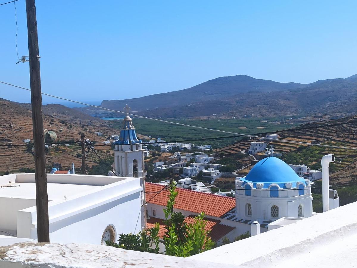 70M2 Neoclassic Villa, Excellent Location Great View Last House Of Village Kalloni  Exterior foto